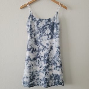 Abercrombie & Fitch blue and white traveler mini dress size ST